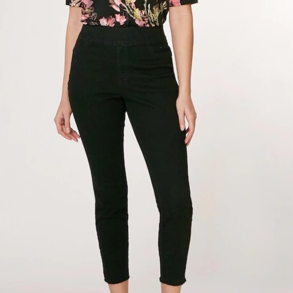New w/Tags Nina Leonard Denim Slim Leg Ankle Pant - Picture 1 of 1